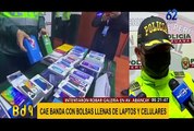 Frustran robo en galería de la avenida Abancay