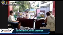Comelec conducts voting simulation exercises for 2022 elections