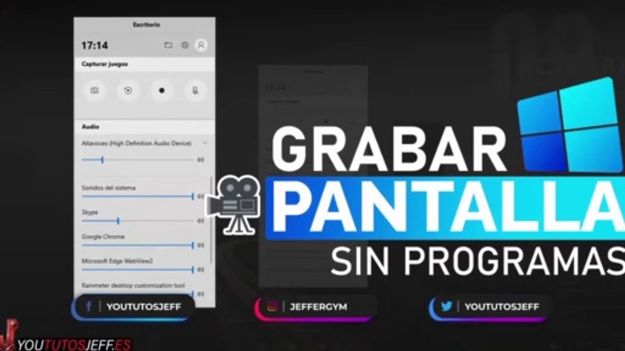 GRABAR PANTALLA Windows 11 Sin Programas