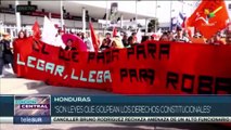 Honduras: Reforma al código penal sanciona a personas que dirigen protestas contra la corrupción