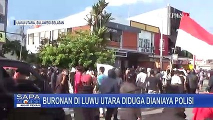 Aksi Protes Warga Terkait Kasus Dugaan Penganiayaan Buronan Luwu Utara oleh Polisi