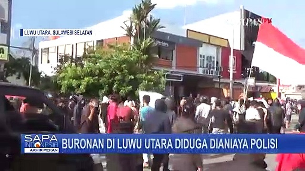 Aksi Protes Warga Terkait Kasus Dugaan Penganiayaan Buronan Luwu Utara oleh Polisi