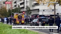 Colombes : les policiers attaqués au couteau