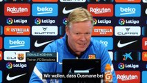 Koeman: Keinen Plan, wenn Dembele nicht verlängert