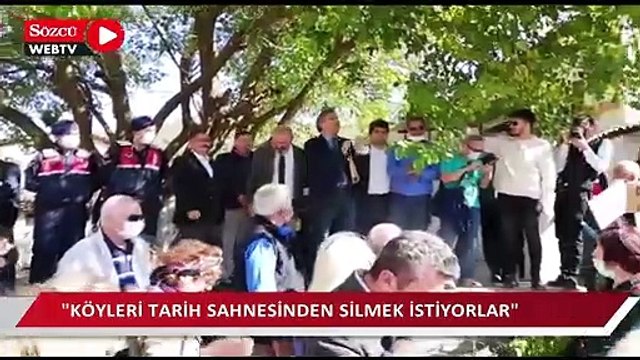 Maden ocağına karşı çıkan köylüler, halkın katılım toplantısını yaptırmadı