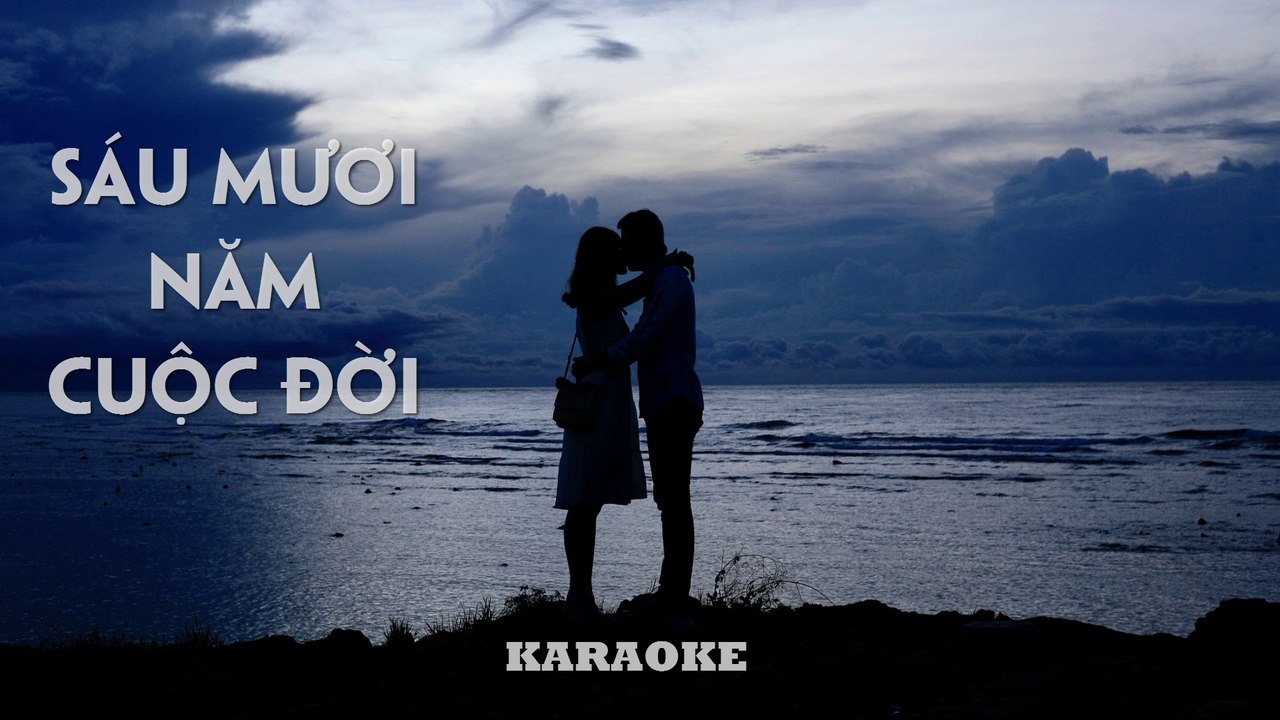 Sáu Mươi Năm Cuộc Đời - Karaoke ( Ton Nam - C ) | 3N Music