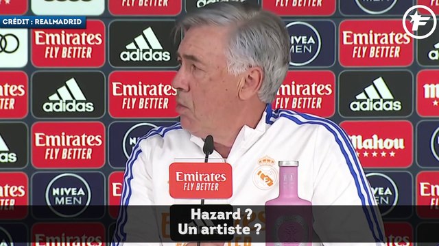 Ancelotti évoque la situation d'Eden Hazard