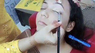 karwa chauth makeup look  done by Rajni's good life | party make-up | * Happy client * |  subscribe