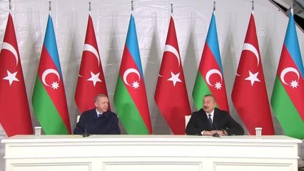 Aliyev: "Öz halkını, devletini, halkının çıkarlarını, gururunu koruyan ve savunan lider bugün Azerbaycan'dadır.