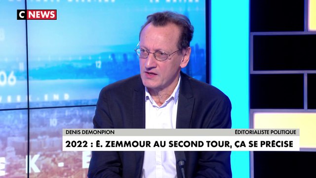 Denis Demonpion : «Eric Zemmour est celui qui manifeste le plus de volonté d’être président de la République»