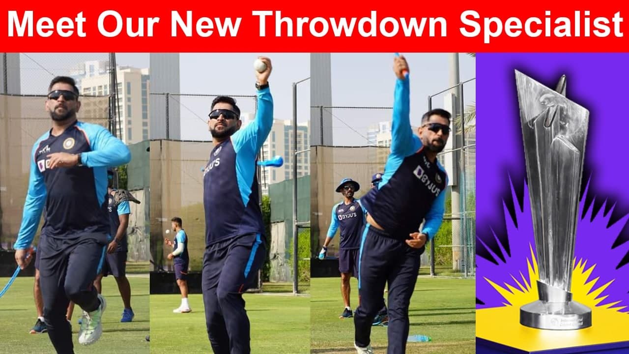 T20 World Cup: Dhoni Throwdown to Indian Batters