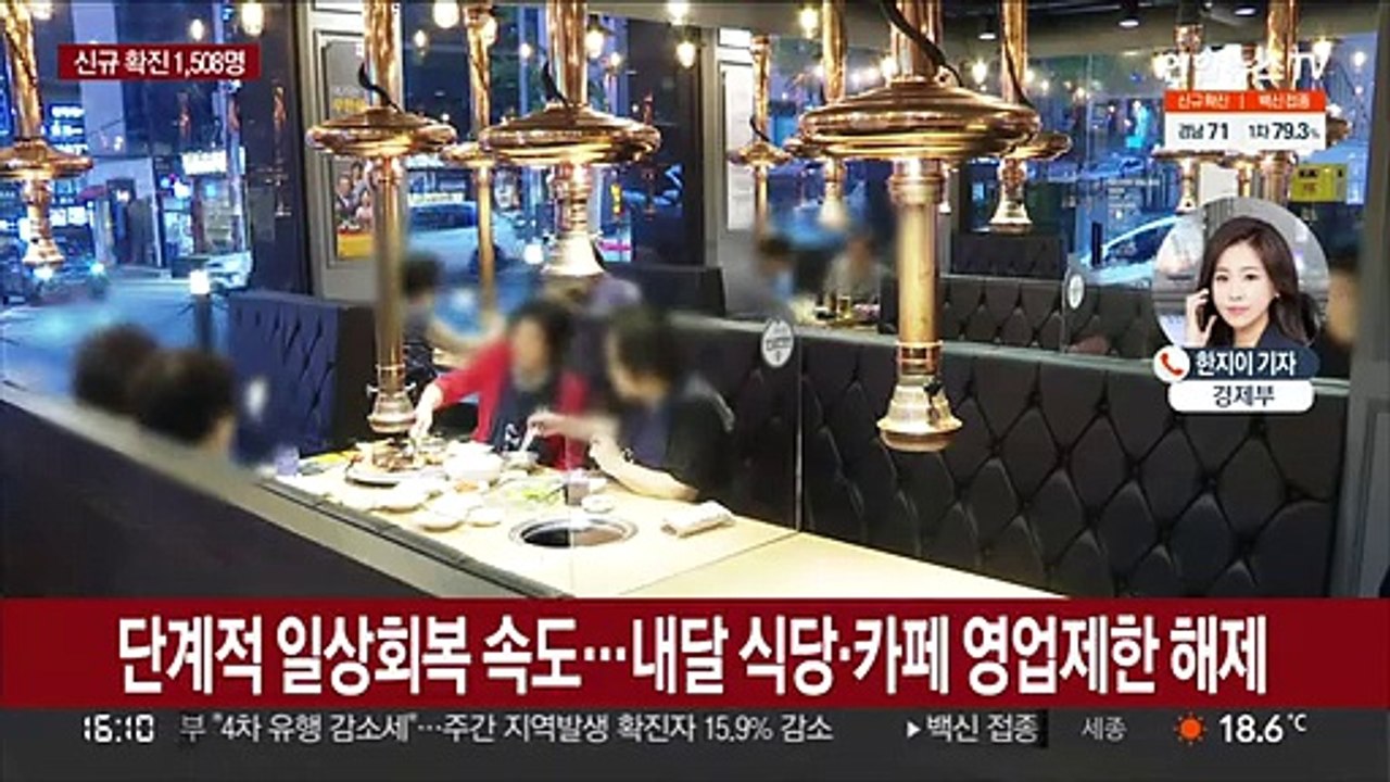 백신 접종률 70% 돌파…'단계적 일상회복' 성큼