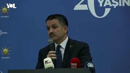 Bekir Pakdemirli: Amerika'da hala yangınlar devam ediyor, büyükelçi "Sizden öğreneceğimiz birçok şey var" dedi