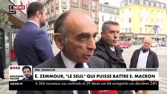 Regardez Eric Zemmour qui affirme qu'il est le seul à pouvoir l'emporter contre Emmanuel Macron : Ni Marine Le Pen, ni le candidat LR ne pourront gagner... Voilà pourquoi...