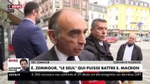 Regardez Eric Zemmour qui affirme qu'il est le seul à pouvoir l'emporter contre Emmanuel Macron : 