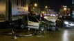 Bursa'da alkollü kadın sürücü dehşet saçtı! otomobil hurdaya döndü