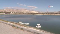 Ankara'nın denizi Çayırhan Gölü, balıkçıların uğrak noktası