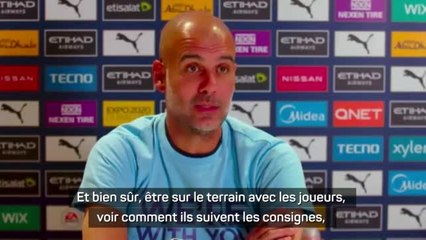 City - Guardiola : "J'aime beaucoup de choses dans mon métier"