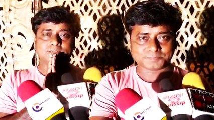 कॉमेडियन महेश आचार्य ने अपने अंदाज में फिल्म 'दबंग दामाद ' देखने की अपील दर्शको से की