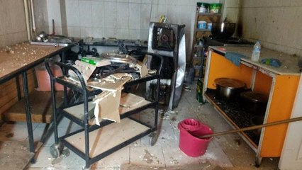 Son dakika haberi! Düdüklü tencere bomba gibi patladı, 3 kişi saniyelerle kurtuldu...O anlar kamerada