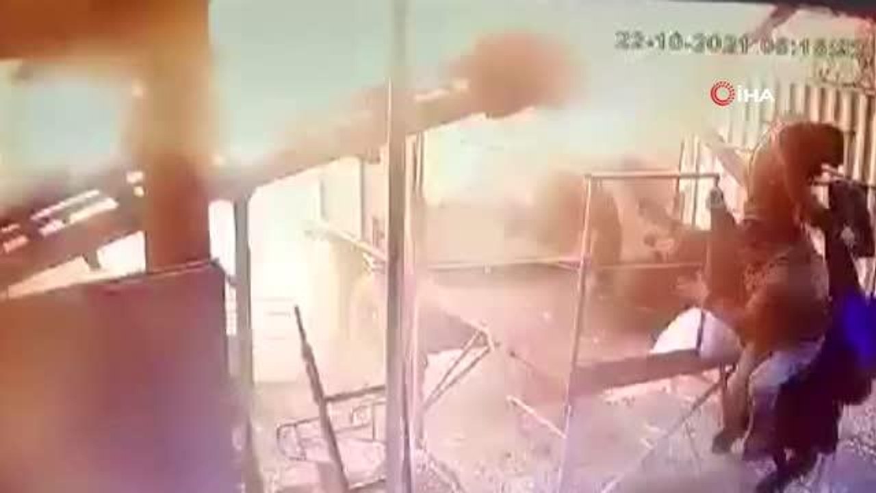 Rusya'daki barut deposundaki patlama anının yeni görüntüsü ortaya çıktıÖlen işçilerin son görüntüsü yayınlandı