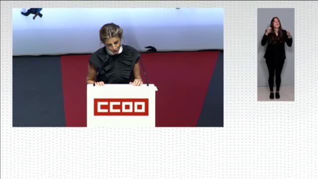 Yolanda Díaz reitera la decisión inalterable de derogar la reforma laboral este mismo año