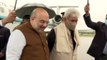 Amit Shah lands in Jammu and Kashmir for 3 days visit