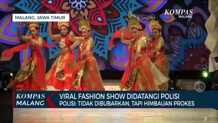 Video herunterladen: Viral Polisi Datangi Malang Fashion Week, Polresta: Bukan Dibubarkan, Tapi Himbauan Prokes