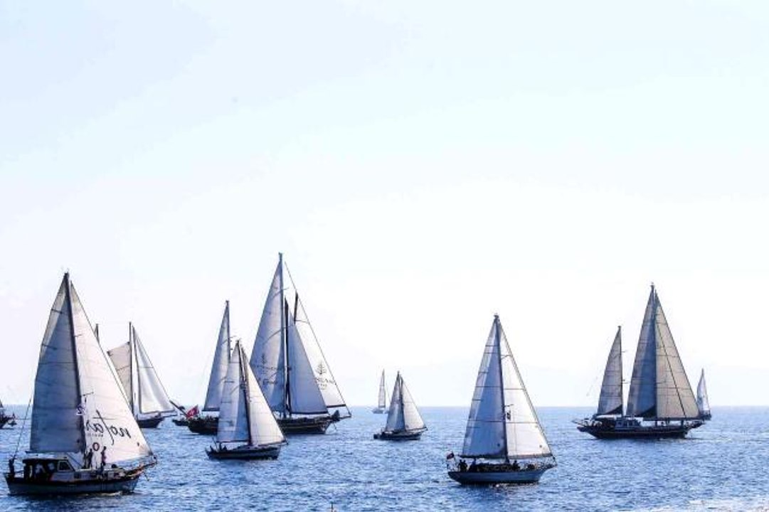 The Bodrum Cup'ta 2 yelkenli çarpıştı