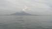 Incredibile effetto ottico sul Vesuvio