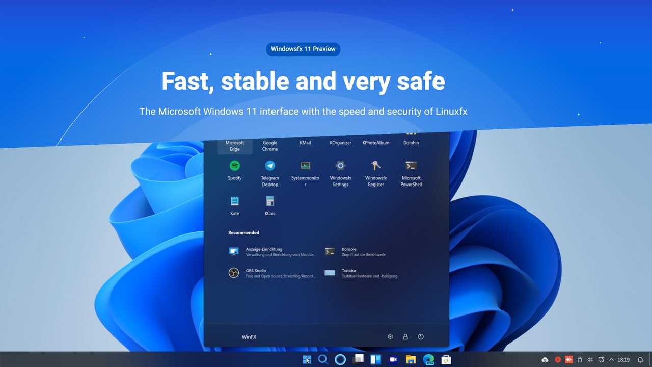WindowsFX - Ein Linux-System, das Windows ähnlich sieht [DE | 4K]