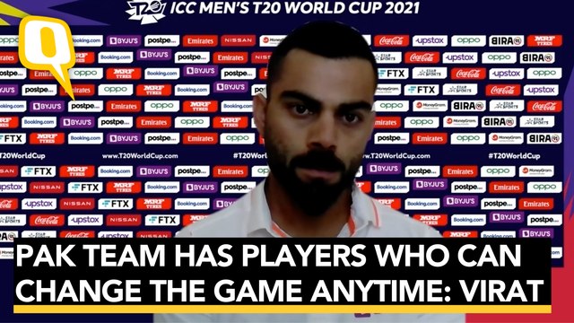 Virat Kohli Speaks Before India's 2021 T20 World Cup Match vs Pakistan