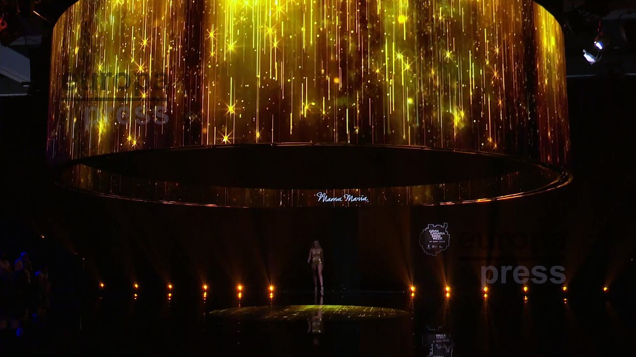 Desfile de la marca Mama María en la pasarela Moda Cálida