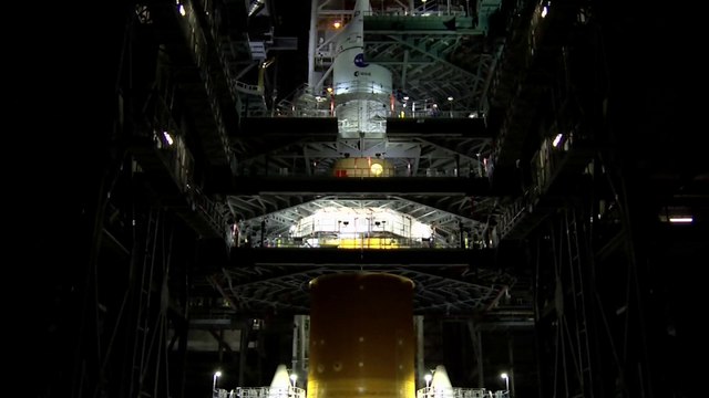 La Nasa dévoile des images de sa nouvelle fusée pour ses prochaines missions autour de la Lune