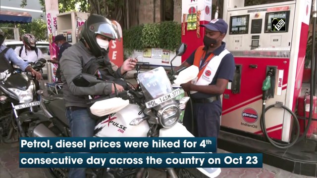 Petrol, diesel prices hiked for fourth consecutive day