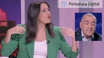 TVE: ¿a qué no adivinas cuántos zascas le pega Inés Arrimadas al periodista Fortes?