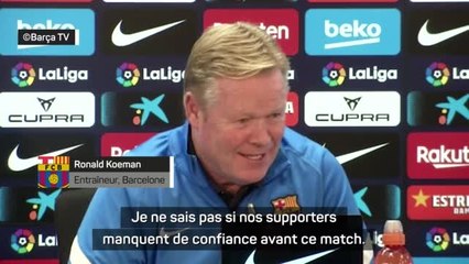 Clásico - Koeman : "Je n'ai pas peur"