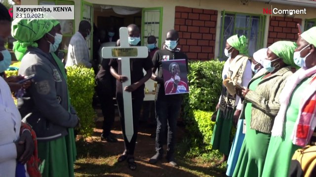 Funeral ceremony for slain Kenyan athlete Agnes Tirop begins