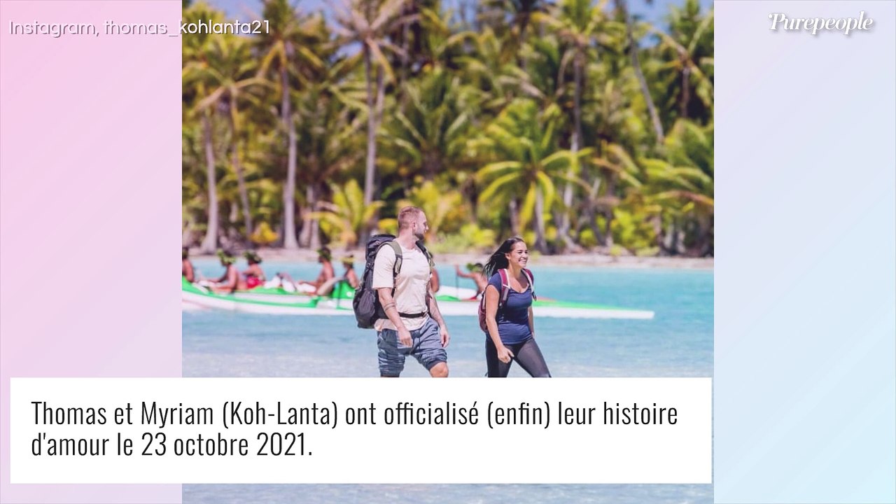 Myriam et Thomas (Koh-Lanta) officiellement en couple : ils forment une belle famille recomposée !