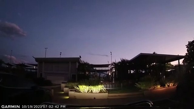 Dashcam Captures Falling Fireball in Australia