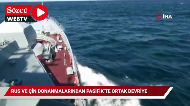 Rus ve Çin donanmalarından Pasifik'te ortak devriye