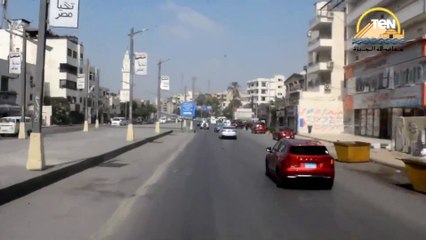 التحويلة المرورية البديلة لغلق شارع الهرم (التحويلة الأولي)