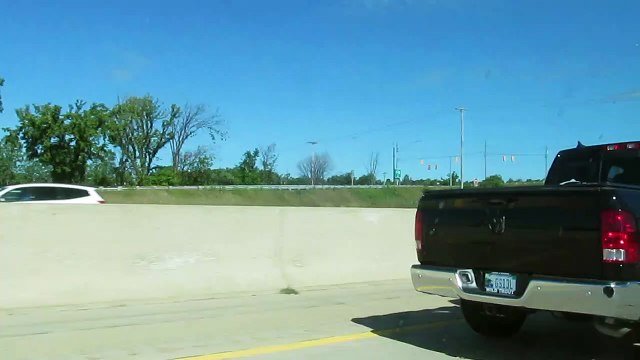 Interstate 75 North of Flint Michigan