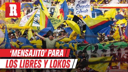 Barra del América mandó mensaje por "invasión" de Tigres