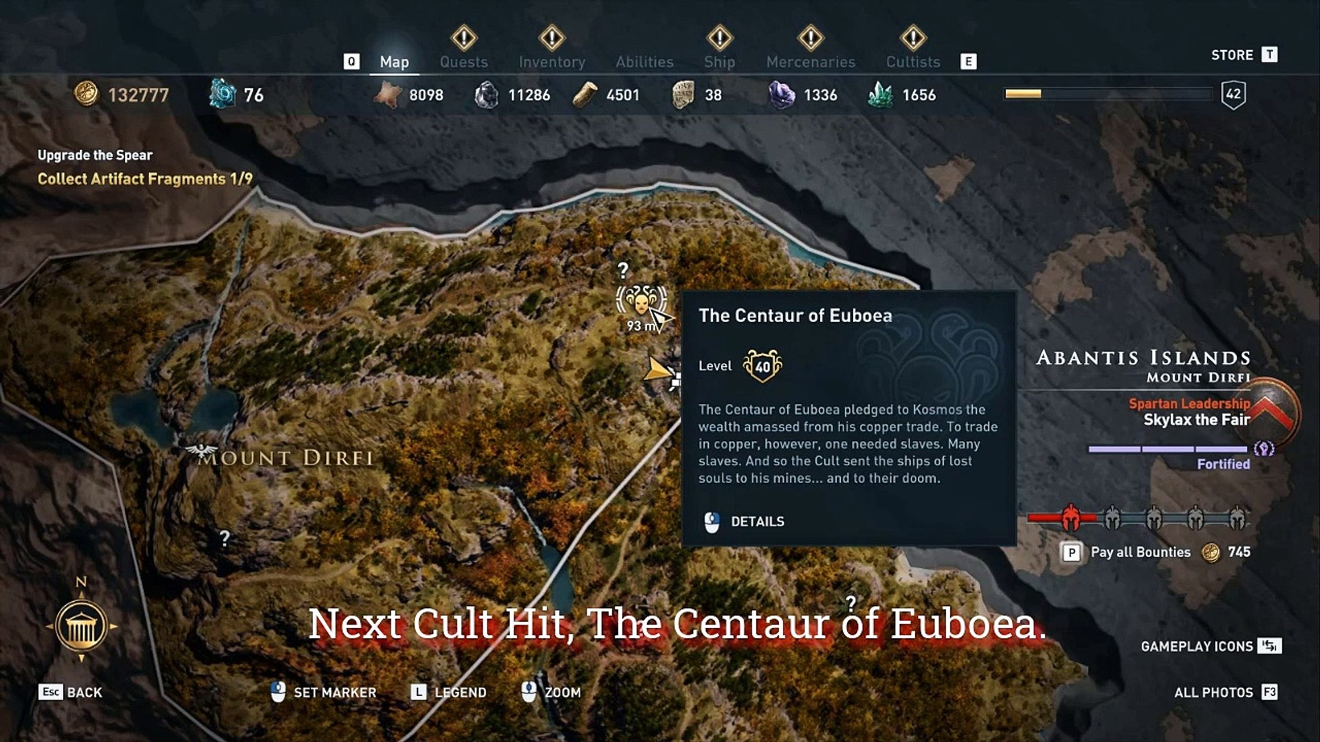 ⁣The Centaur of Euboea Assassination