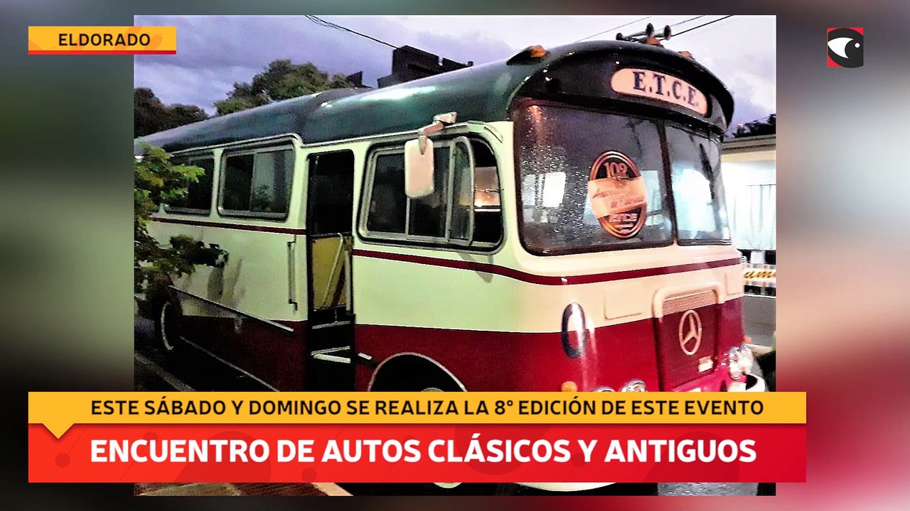 Encuentro de autos clásicos y antiguos