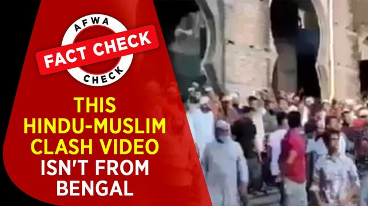 Fact Check: This Hindu-Muslim clash video isn't from Bengal