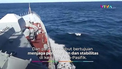 Pertama Kali! Rusia-China Bersatu di Samudera Pasifik