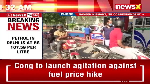 Fuel Prices Soar In Delhi Petrol Price At 107.59 Per Litre NewsX