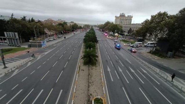 VATAN CADDESİ 29 EKİM PROVALARI NEDENİYLE TRAFİĞE KAPATILDI